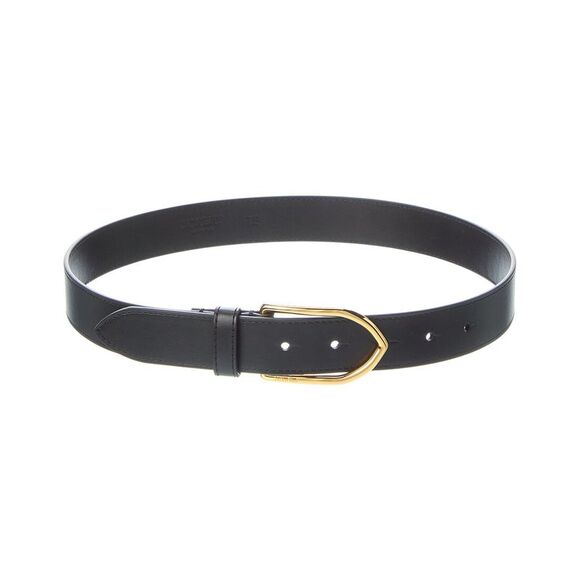 Jacquemus Bambino Leather Belt Black